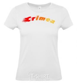 Women's T-shirt Crimea is calling and i must go White фото