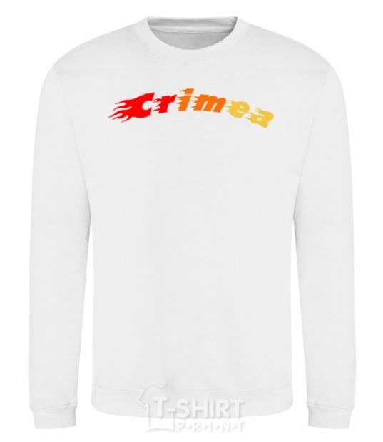 Sweatshirt Fire Crimea White фото