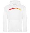 Men`s hoodie Fire Zaporizhzha White фото