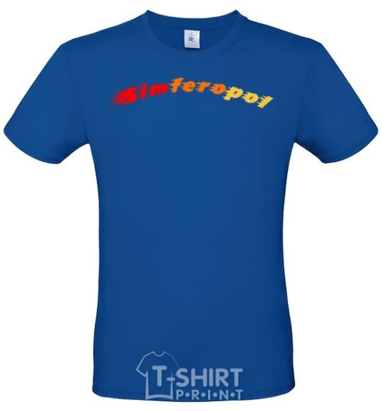 Men's T-Shirt Fire Simferopol royal-blue фото