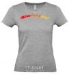 Women's T-shirt Fire Simferopol grey фото