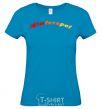 Women's T-shirt Fire Simferopol sky-blue фото