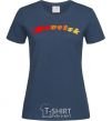 Women's T-shirt Fire Donetsk navy-blue фото