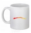 Ceramic mug Fire Sevastopol White фото