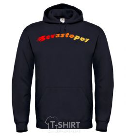 Men`s hoodie Fire Sevastopol black фото