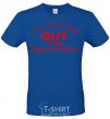 Men's T-Shirt This awesome guy is from Zaporizhzhia royal-blue фото