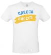 Men's T-Shirt Odessa flag White фото