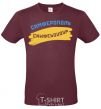 Мужская футболка Симферополь флаг Бордовый фото