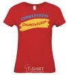 Women's T-shirt Simferopol flag red фото