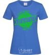 Women's T-shirt My hometown of Lviv royal-blue фото