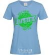 Women's T-shirt My hometown of Lviv sky-blue фото