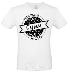 Men's T-Shirt Straight outta Sumy black фото