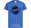 Kids T-shirt My hometown of Luhansk royal-blue фото