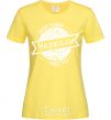 Women's T-shirt My hometown of Cherkasy cornsilk фото