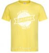 Men's T-Shirt My hometown of Dnipro cornsilk фото