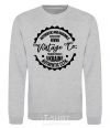 Sweatshirt Rivne Vintage Co sport-grey фото