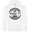 Men`s hoodie Rivne Vintage Co White фото