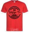 Men's T-Shirt Rivne Vintage Co red фото