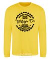 Sweatshirt Dnipro Vintage Co yellow фото