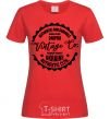 Women's T-shirt Dnipro Vintage Co red фото