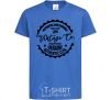 Kids T-shirt Lviv Vintage Co royal-blue фото