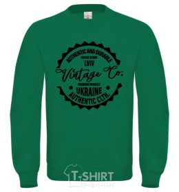Sweatshirt Lviv is calling and i must go orchid-green фото