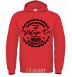 Men`s hoodie Lviv Vintage Co bright-red фото