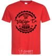 Men's T-Shirt Lviv Vintage Co red фото