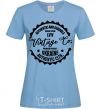 Women's T-shirt Lviv Vintage Co sky-blue фото