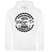 Men`s hoodie Vinnytsia Vintage Co White фото