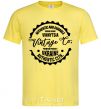 Мужская футболка Vinnytsia Vintage Co Лимонный фото