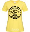 Женская футболка Vinnytsia Vintage Co Лимонный фото