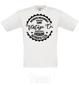 Kids T-shirt Sumy Vintage Co White фото