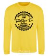 Sweatshirt Sumy Vintage Co yellow фото