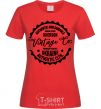 Women's T-shirt Kherson Vintage Co red фото