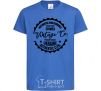 Kids T-shirt Crimea Vintage Co royal-blue фото