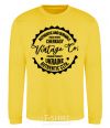 Sweatshirt Cherkasy Vintage Co yellow фото