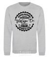 Sweatshirt Zaporizhzhia Vintage Co sport-grey фото