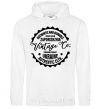 Men`s hoodie Zaporizhzhia Vintage Co White фото