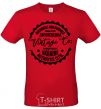 Men's T-Shirt Zaporizhzhia Vintage Co red фото