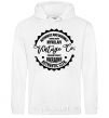 Men`s hoodie Mykolaiv Vintage Co White фото