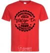 Men's T-Shirt Mykolaiv Vintage Co red фото