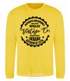 Sweatshirt Mykolaiv Vintage Co yellow фото