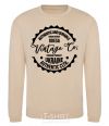 Sweatshirt Odesa Vintage Co sand фото