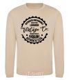 Sweatshirt Luhansk Vintage Co sand фото