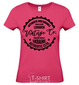 Women's T-shirt Luhansk Vintage Co heliconia фото