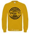 Свитшот Simferopol Vintage Co Солнечно желтый фото