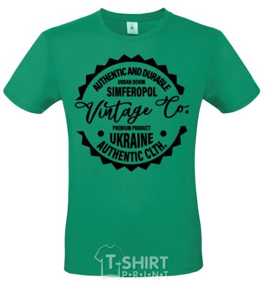 Men's T-Shirt Simferopol Vintage Co kelly-green фото