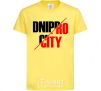 Kids T-shirt Dnipro city cornsilk фото