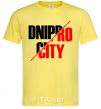 Men's T-Shirt Dnipro city cornsilk фото